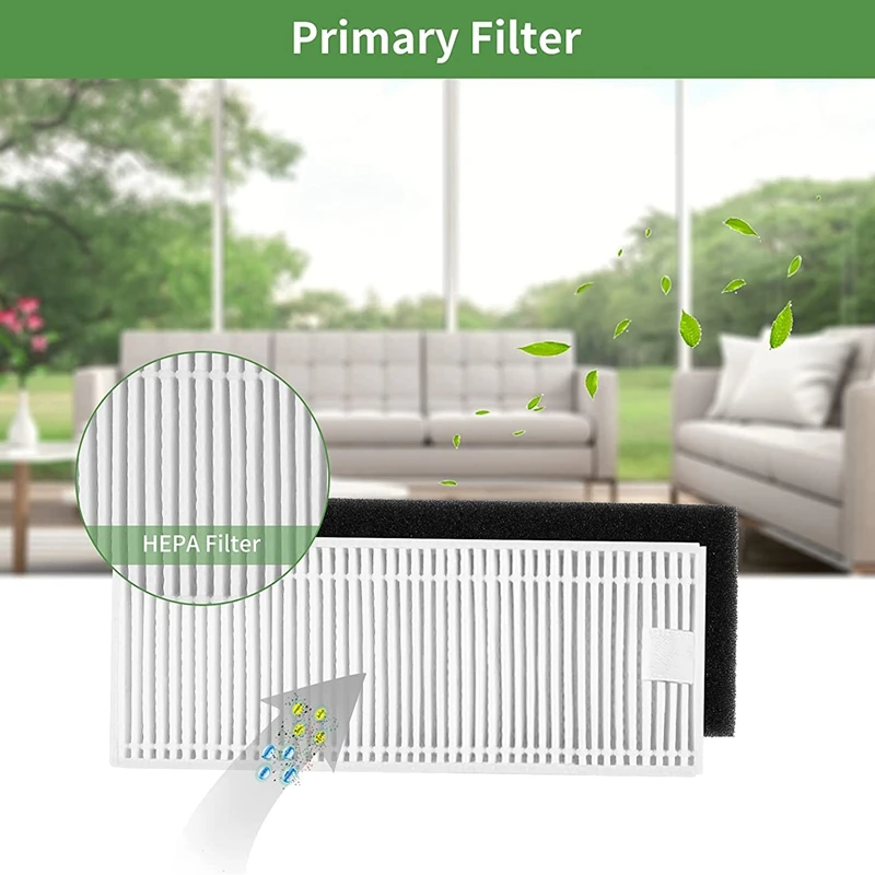28-Pack Replacement Parts Accessories Kit For Eufy Robovac 11S 12 30C 15T 15C 35C Robotic Vacuum Cleaner 12 Filters