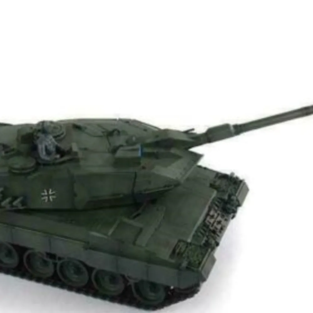 Carro armato RC Heng Long 1/16 7.0 Plastica Leopard2A6 3889 360 °   Torretta rotante effetto fumo BB Pellet giocattoli militari RC Panzer regalo