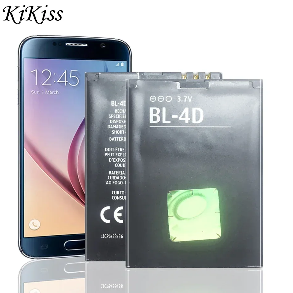 BL4D BL-4D аккумулятор для Nokia, 1200mAh, N97 Mini, N97mini, N8, N8-00, E5, E5-00, E7, E7-00, T7-00, 702T, N5 808, BL4D