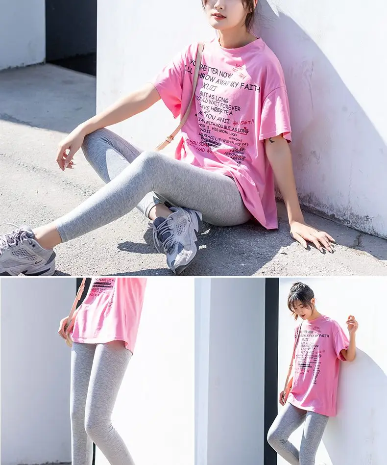 Mulher impressa leggings halloween engraçado perna larga todos os dias cordão abdômen envoltório contrastante jacquard desempenho básico push up