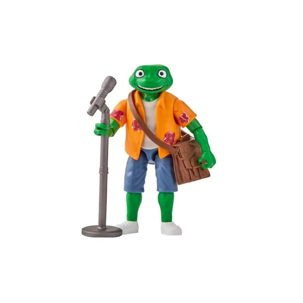 Playmates TMNT Mutant Mayhem High School Figure 2 Pack Raphael Michelangelo Movable Turtle Action Figure Collectible Toy view 4