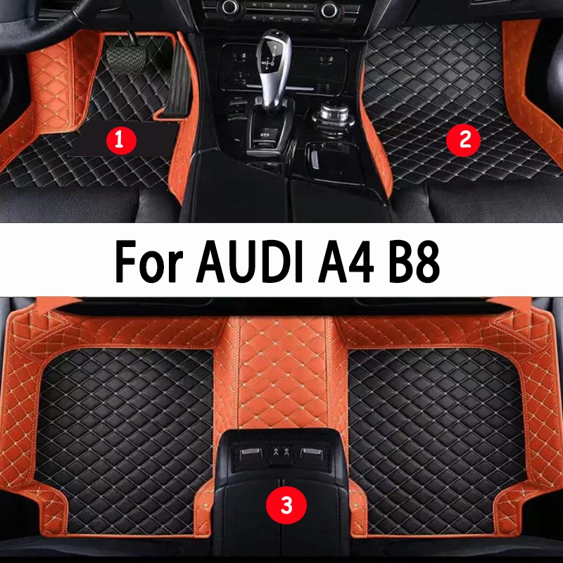 

Автомобильные коврики для AUDI A4 B8 Hatchback/Avant/Sedan 2010 2011 2012 2013 2014 2015 2016, автомобильные коврики на заказ