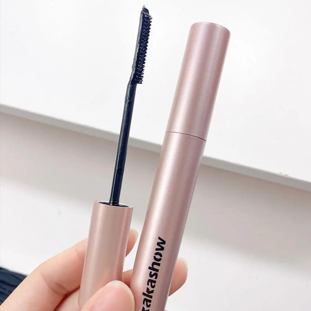 Ultra-fine Mascara Curl Thick Lengthening Eyelash Mascara Waterproof Non-smudge Brown Natural Curling Fine Brush Mascara Makeup