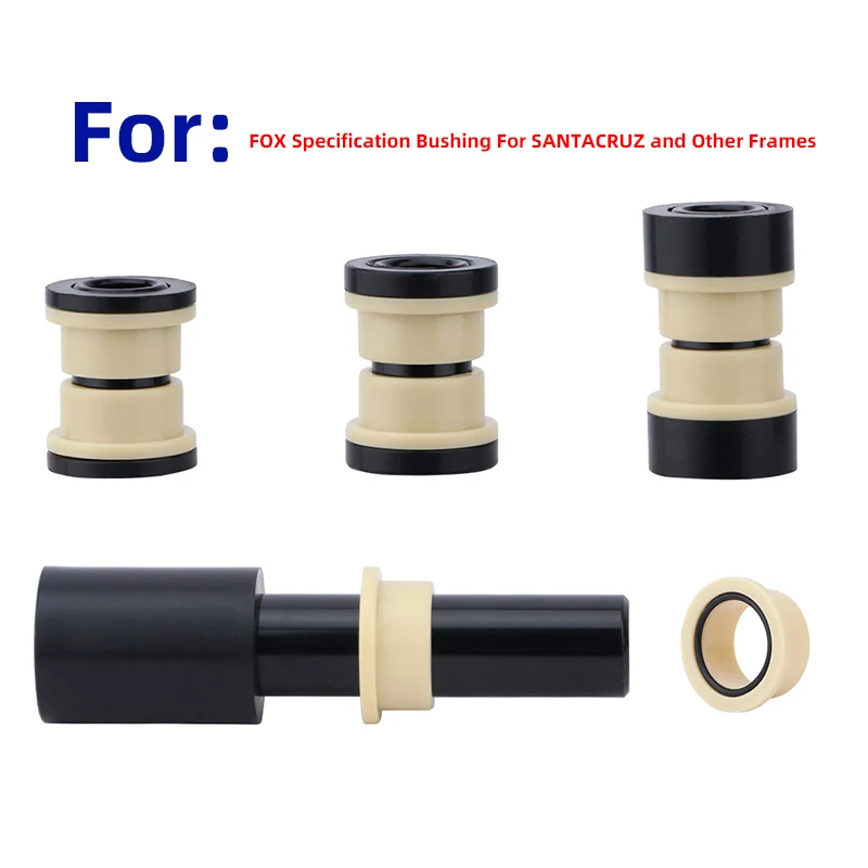 MEROCA MTB Rear Shock Absorber Bushing Bike Rear Suspension DU Bushing OD 15mm 22 24 32 44 50 52 54 68mm  Bicycle Accessories