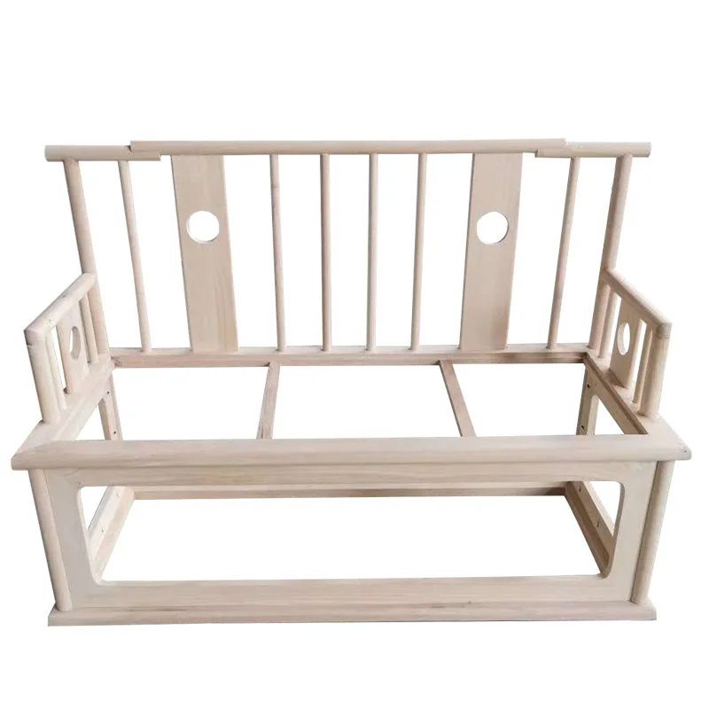 

Customized commercial solid wood rattan card seat sofa Western restaurant Milk tea