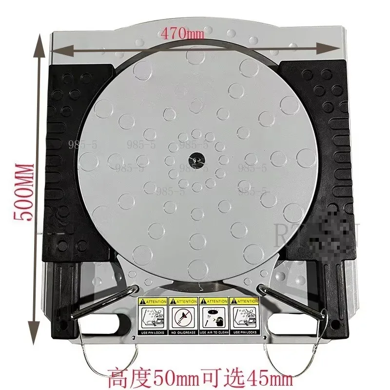 470MM Auto Wheel Alignment Turn Plate Garage Repair Alignment Accessory