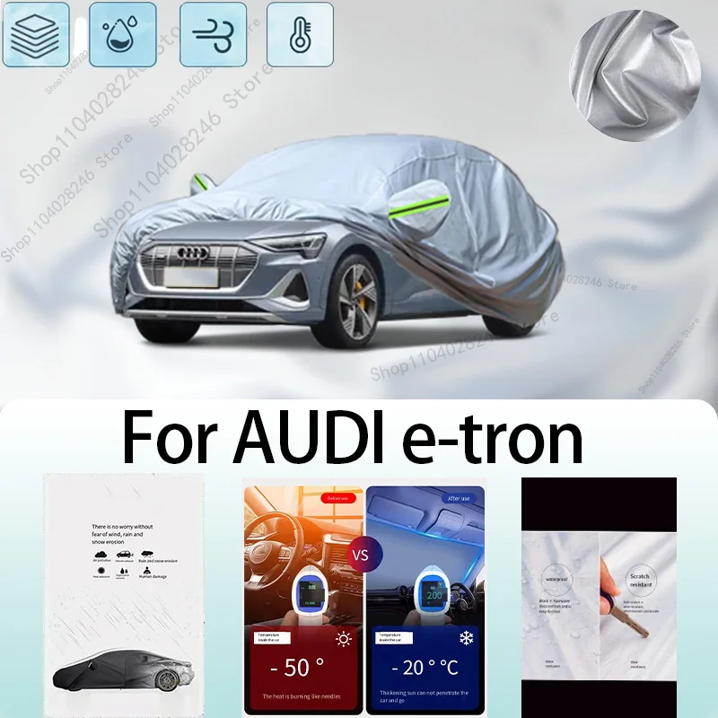 

For AUDI e-tron Car clothing sun protection snow prevention antifreeze car protective cover auto cover