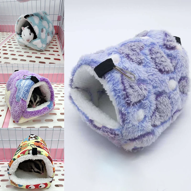 S/L Bird Cage Parrot Nest Cute House Small Cave Hanging Hammock Cage Comfortable Hut Tent Bed For Pet Hamsters Budgie Sleeping