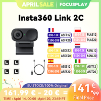 Insta360 Link 2C  Insta360 Link 2C Webcam For PC Mac AI Noise-Canceling Mic Gesture Control