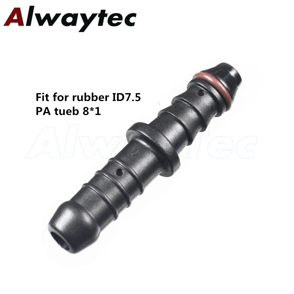 Acoplador de línea de combustible de coche ID6 ID7 ID8, manguera de gasolina, conector recto reductor, accesorio hembra de liberación rápida