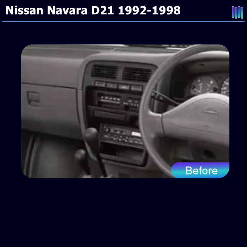 AI VOICE Android Car Radio Multimedia player for Nissan Navara D21 1992-1998 stereo GPS Navigation Stereo Screen Video Tape