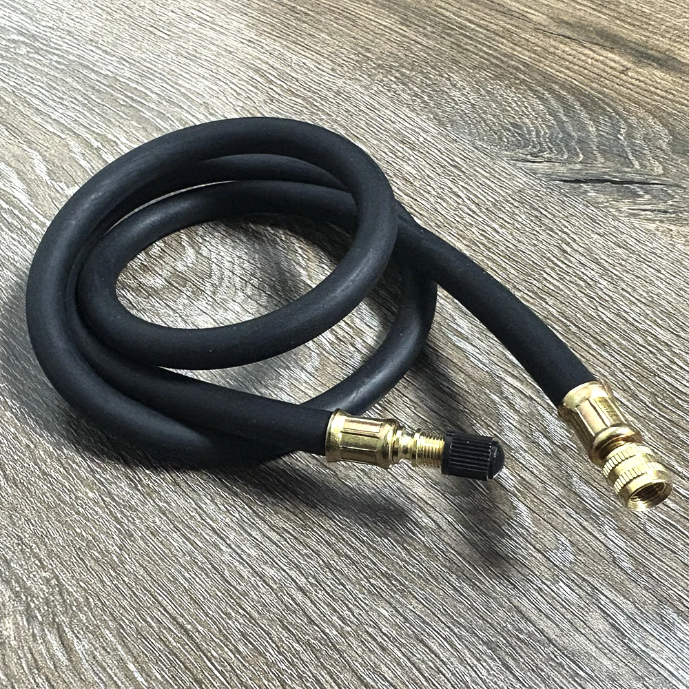 100 cm aufblasbares Verlängerungsrohr, 8 mm Gewinde, für Fahrrad, Auto, Motorrad, Basketball, Motorboot, aufblasbares Luftkissenrohr – Detail 13