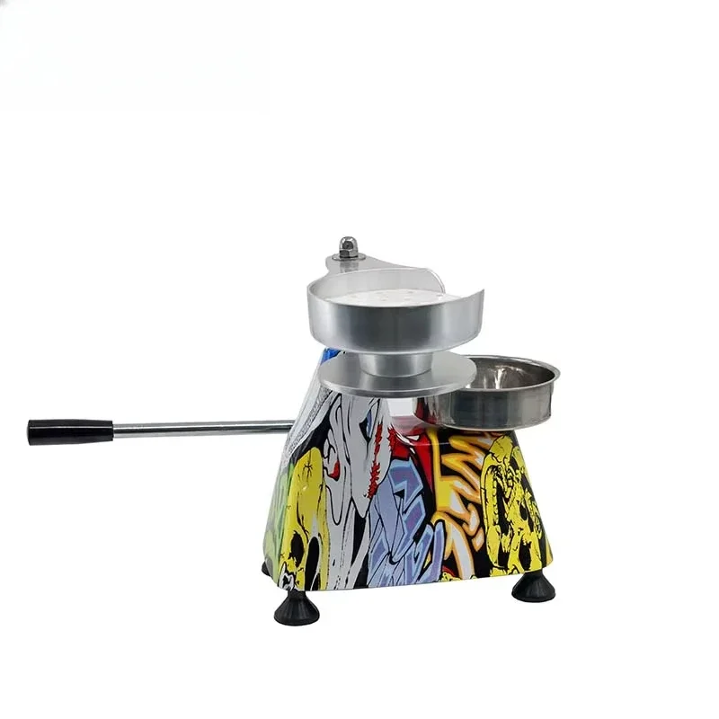 

Stainless steel burger making manual press