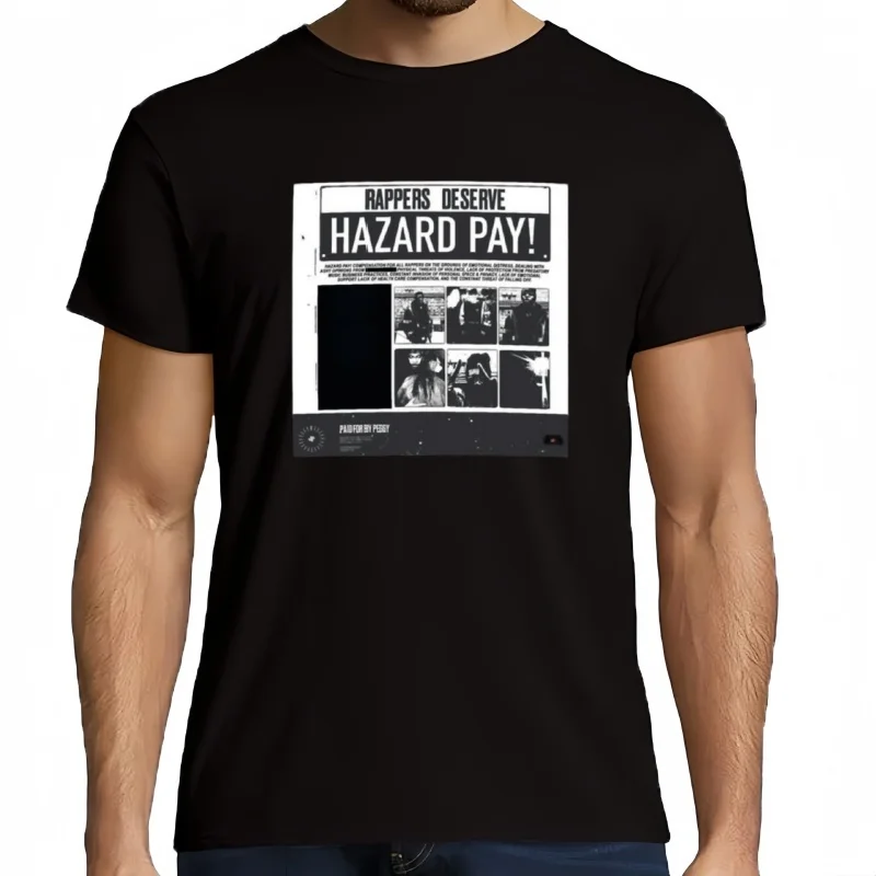 Jpegmafia peligro pagar camiseta anime camiseta moda coreana anime cosas ropa de calle camiseta hombres