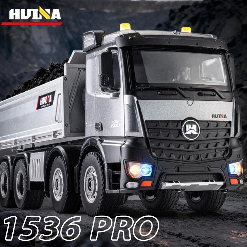 

HUINA 1536PRO Лидер продаж 1537, сплав, пульт дистанционного управления, 1:14, полномасштабное колесо, тяжелый инженерный самосвал, миксер, радиоуправляемая игрушечная модель
