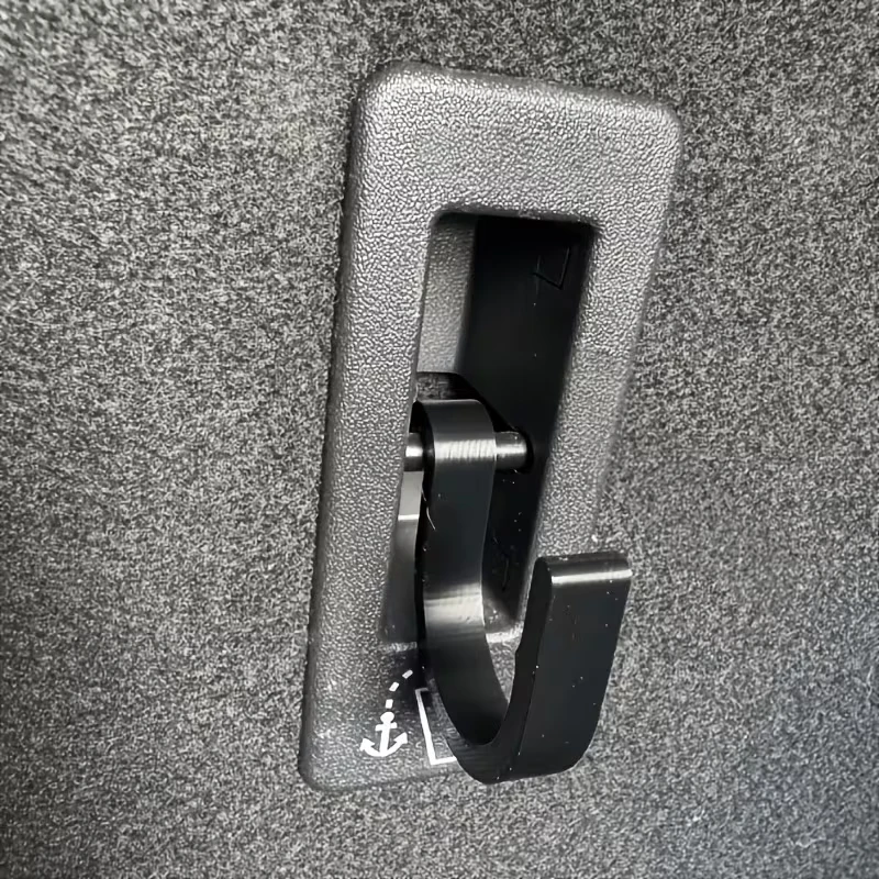 Support de parapluie pour coffre de voiture et crochet pour dossier de siège — Clip de rangement universel antidérapant pour parapluies, sacs de courses, sacs à main, accessoire de voiture