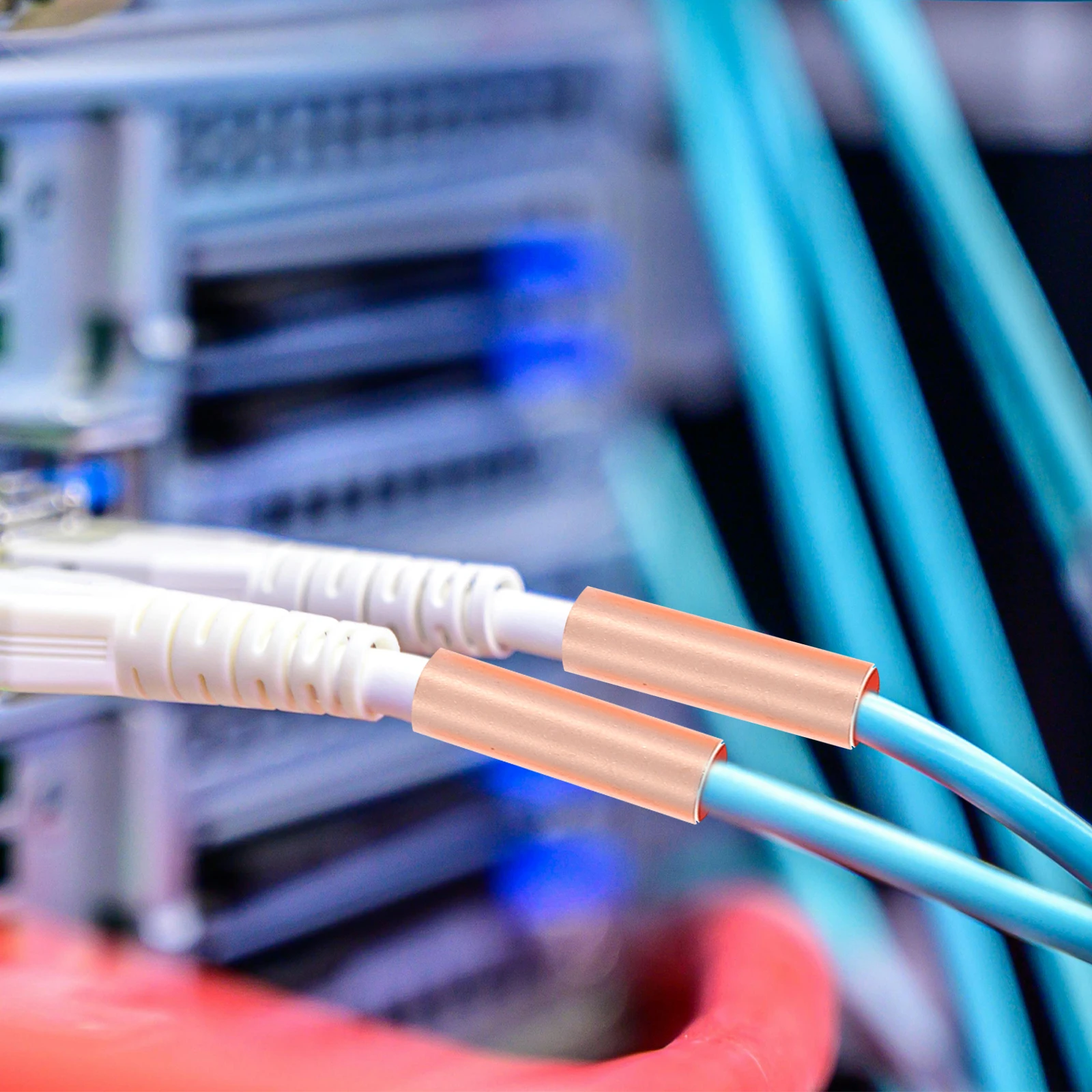 250 шт. медные соединительные трубки, маленькие прямые медные трубы, соединители для проводов, соединительные трубки для промышленного использования