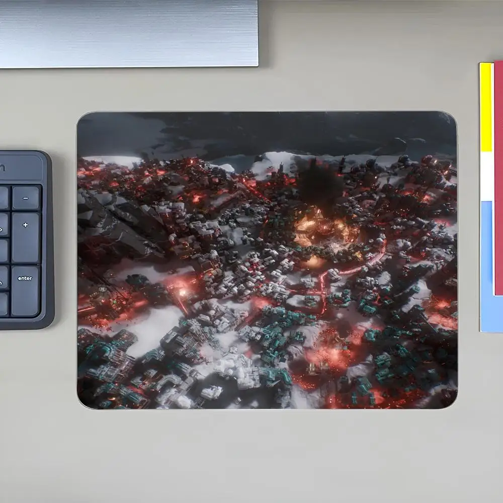 Game for F-Frostpunk-2 MINISO Mouse Pad Anime Game Mouse Pad High Quality Small Desk Pad Rubber Laptop Desk Pad