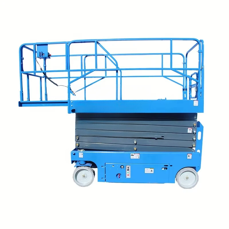 Used Heavy Loading Electric Construction Scaffolding Mobile Hydraulic Scissor Lift Table