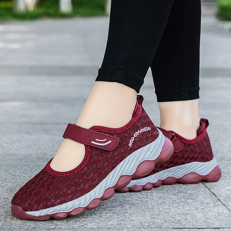 

Summer Fashion Women Flat Platform Ladies Shoes Woman Breathable Mesh Casual Sneakers Women Zapatos Mujer Boat Shoes