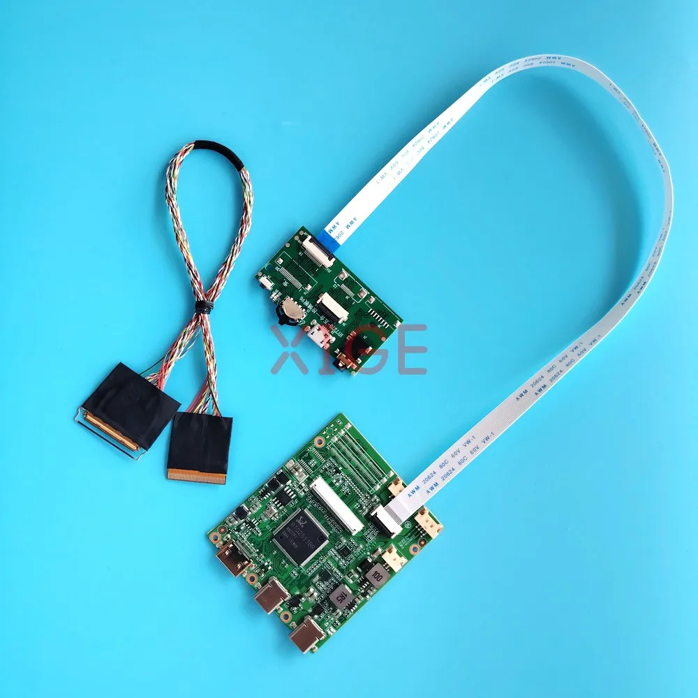 

Driver Controller Board For HB140WX1-100/200/300/400/500 USB-C Mini-HDMI 1366x768 14" 40-Pin LVDS Laptop Screen TYPE-C Kit DIY