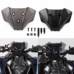 Motorcycle Front Windscreen Windshield Wind Deflectors Shield Protector Fit For DUKE 390 250 For DUKE390 DUKE250 2024-2025