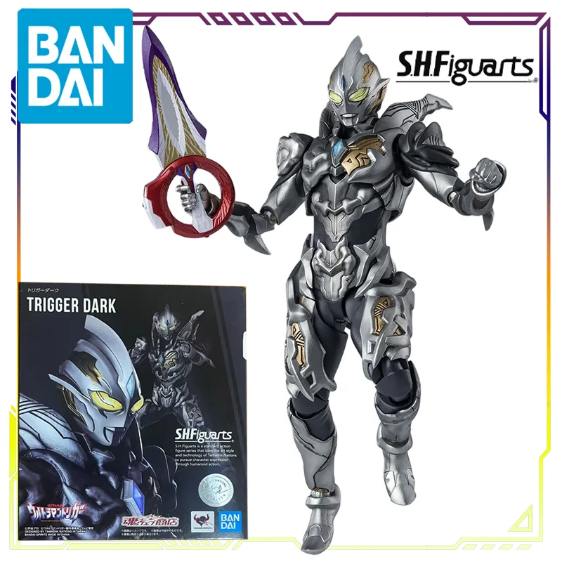 Oryginalne figurki Bandai S.H.Figuarts ULTRAMAN TRIGGER NEW GENERATION TIGA Series Kalumila/Evil Treja, figurki akcji anime, modele zabawek