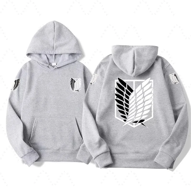 Attack On Titan Sweatshirts met capuchon Truien Shingeki No Kyojin Kleding Truien Jongensjassen voor jongens Meisjes Hoogwaardige hoodie