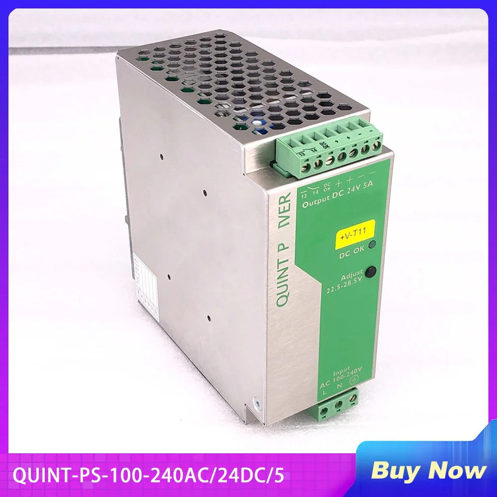 

24VDC 5A For Phoenix Switching Power Supply 2938581 QUINT-PS-100-240AC/24DC/5