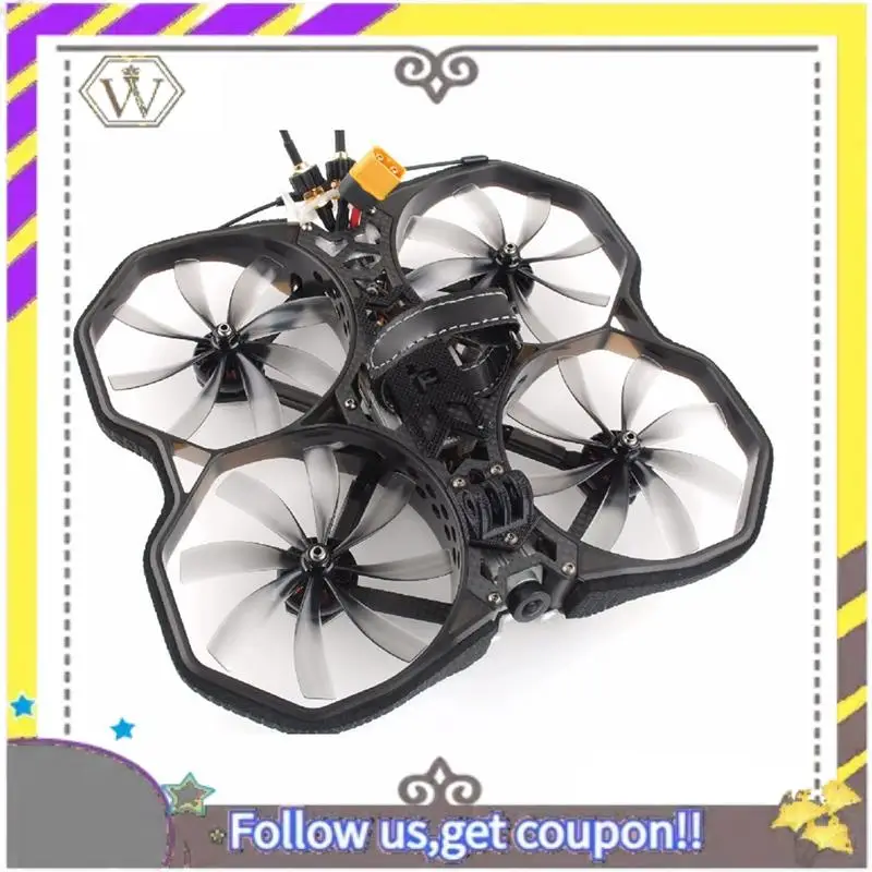 ABXV-2Pairs 3.5Inch Propeller 89MMX8 89MM 8-Blade PC Propeller For RC FPV Freestyle Ducted Drones