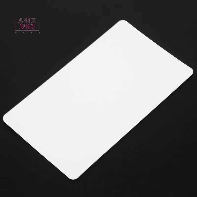 

A41Z-Blank White Cardboard Paper Message Card Business Cards Word Card DIY Tag Gift Card About 100Pcs (White)