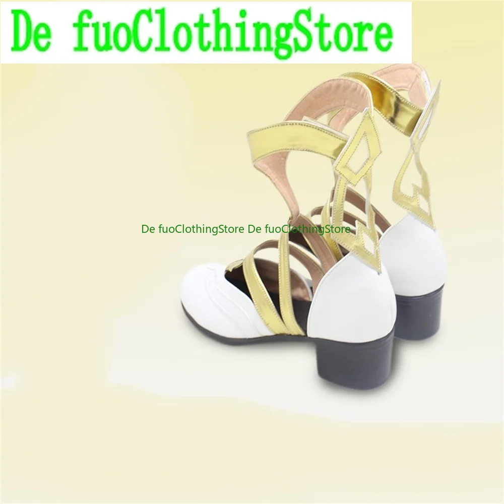 ร้านเสื้อผ้าเดฟูโอ รองเท้าคอสเพลย์คาเวห์จากเกม Genshin Impact สำหรับงานฮาโลวีน คริสต์มาส งานปาร์ตี้ตัวละครอนิเมะ