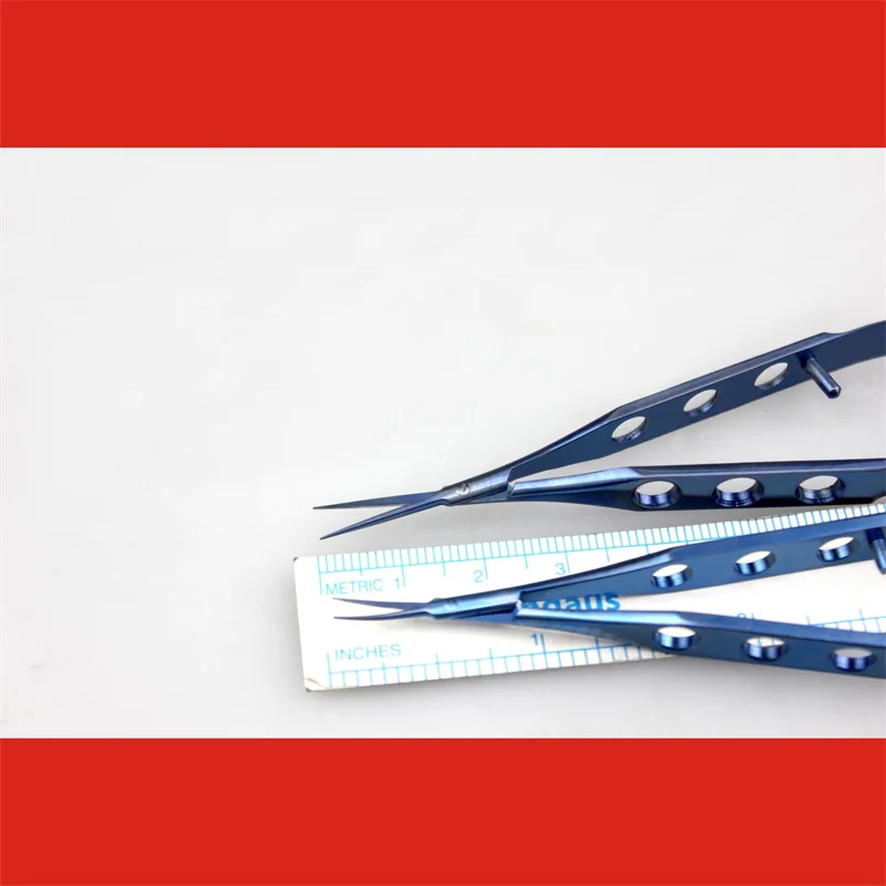 JZ Jinzhong medical membranous cataract scissors, eye microscissors, slender head scissors, cataract membrane scissors, ophthalm