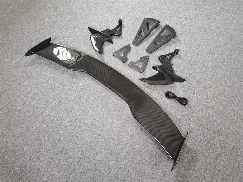 MO Style Dry Carbon Fiber Rear Spoiler for Mclaren 570s 540c 570gt Rear Wing Perfect Fitment High Quality 2