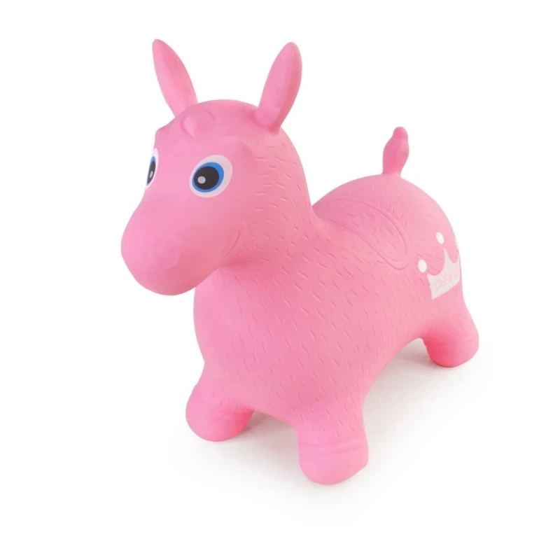 Bambini animale gonfiabile cavallo gonfiabile tramoggia morbido Vaulting cavallo buttafuori PVC salto Leech giro su bambini giocattoli da gioco per bambini