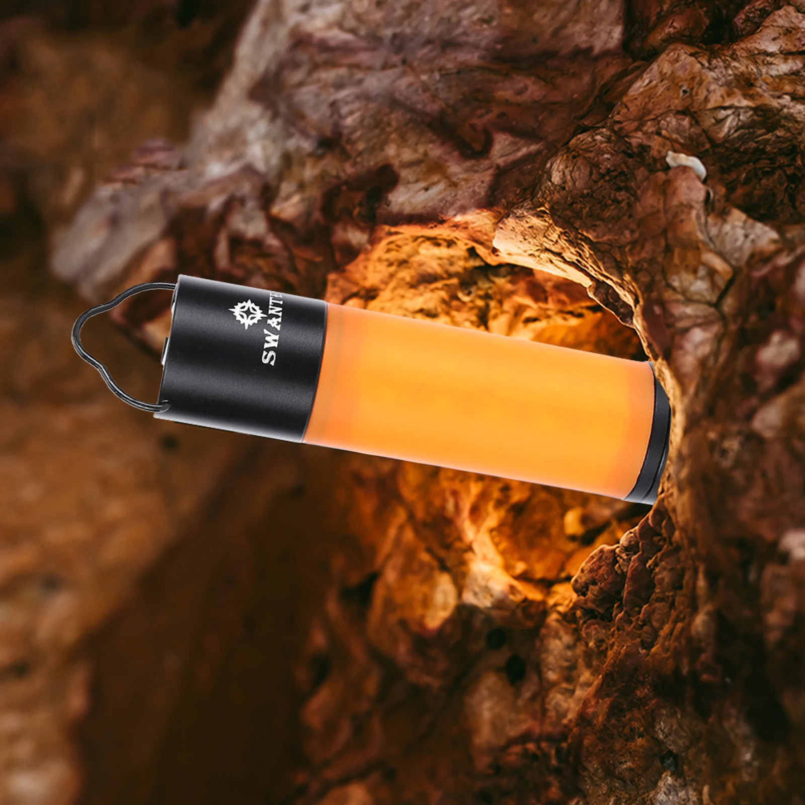 طارد البعوض عصا ضوء IPX4 مقاوم للماء متعدد الوظائف التخييم ضوء 2600mAh معلقة سبيكة مصباح يدوي للقراءة المنزلية