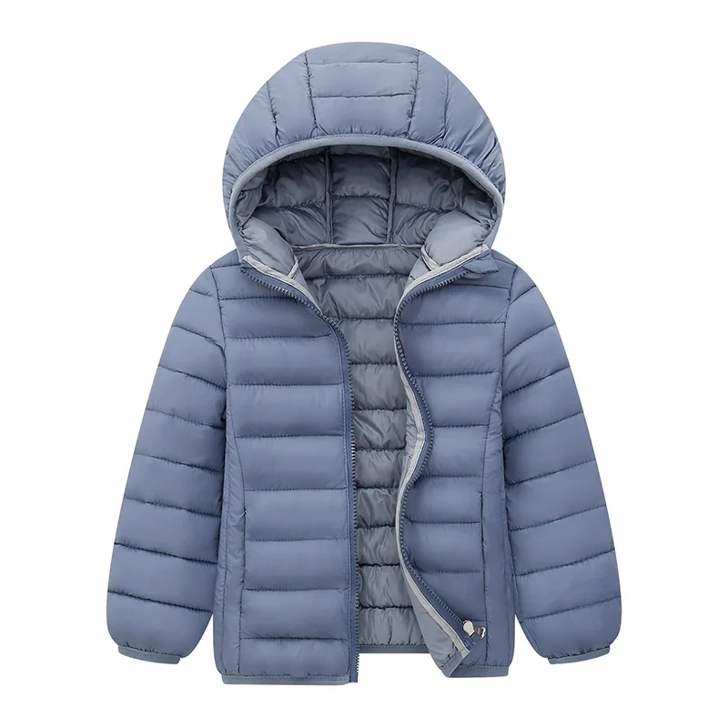 4-16 Years Girls Boys Down Jacket Autumn Coats Children Clothing  Kids Hooded Down Cotton Outerwear Boys Warm Snowsuit Jackets