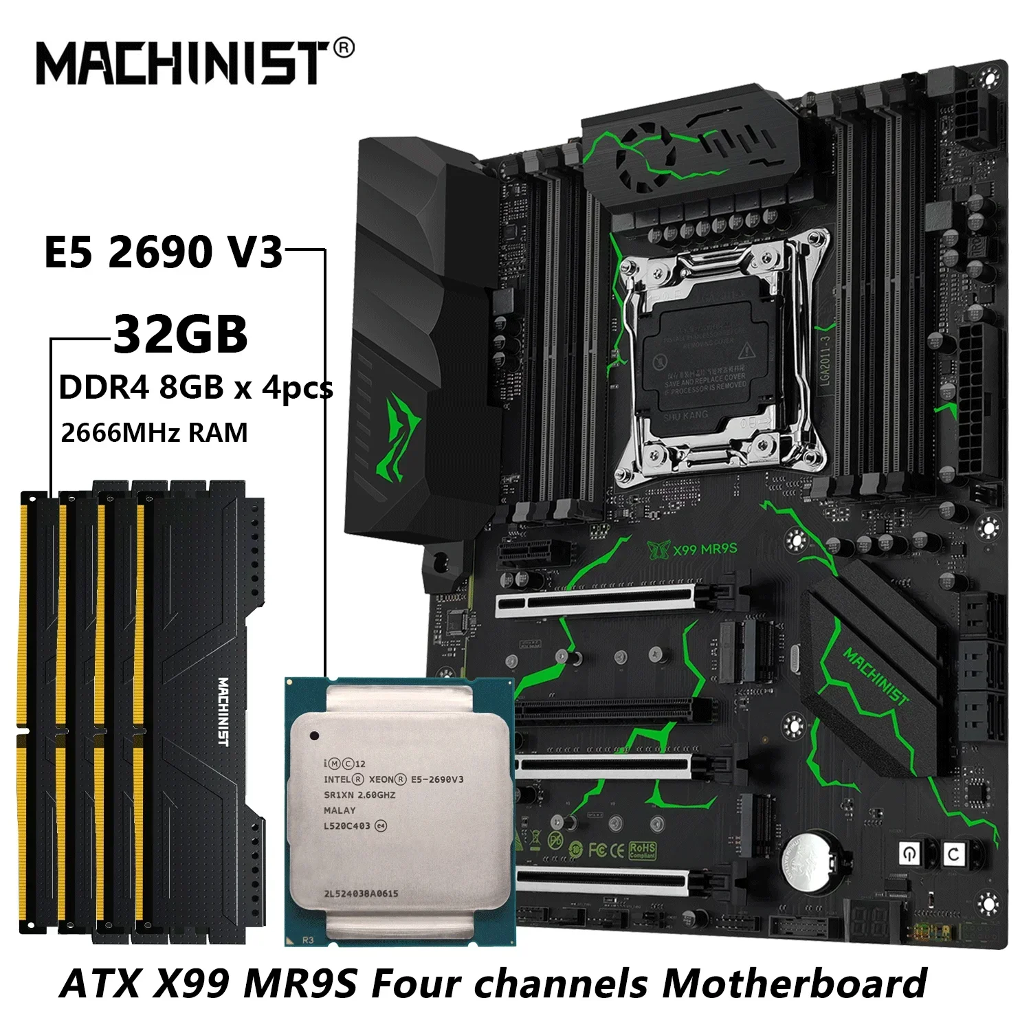 XEON E5 2690V3 + ASUS X99-A + メモリー　セット Amazon.com: SHANGZHAOYUAN X99 Dual CPU Motherboard LGA 2011-3