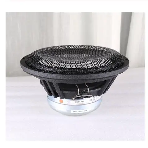 

HF-169 Hi-Fi колонки 8-дюймовый жесткий керамический купольный НЧ-динамик среднего диапазона /C220-6-222/6,7 Ом 93 дБ 150 Вт 1 шт.