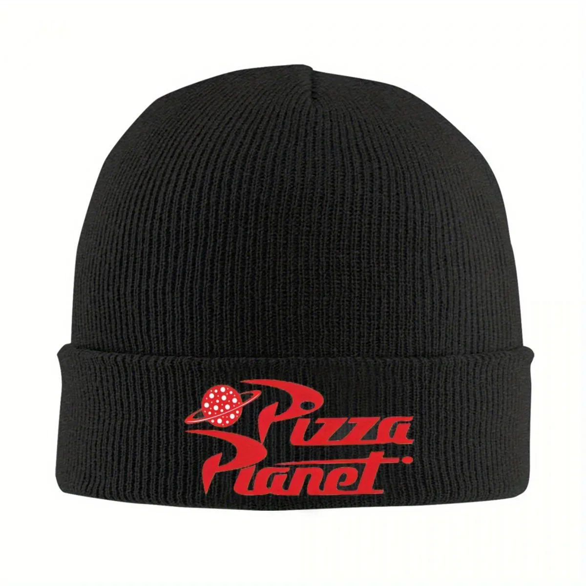 2026 Story Pizza Planet Logo Beanie Hats Bonnet Hats Men Women Unisex Hip Hop Kpop Knit Hat Winter Graphic Head Wrap Caps