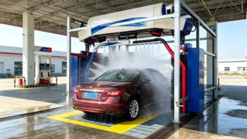 Touchless Car Wash Automatic Cleaning Machine Electric 360 Surround Pressure Car Washer