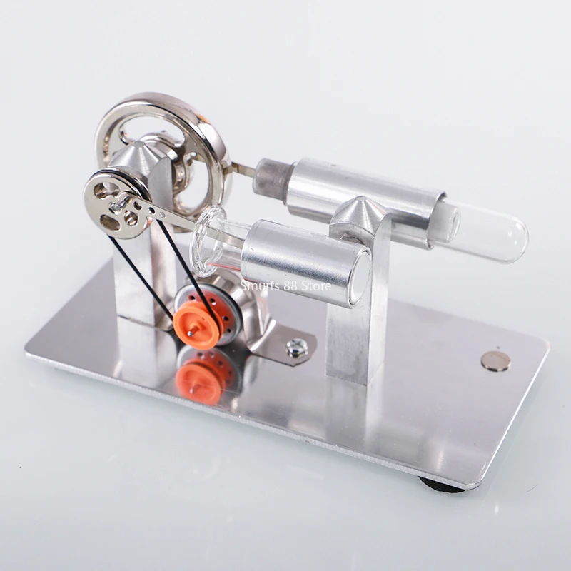 Modèle de moteur Stirling, générateur métallique, moteur à vapeur, expérience physique, fabrication scientifique, jouets d'invention, modèle cadeau