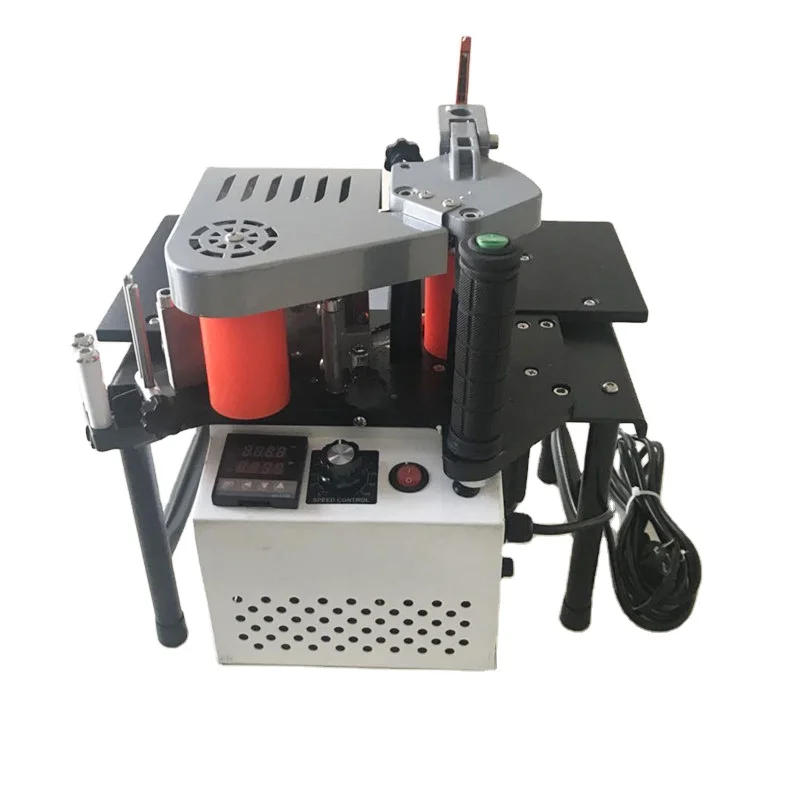 Portable Edge Banding Machine Manual Curve Straight Line Mini Woodworking Edge Bander