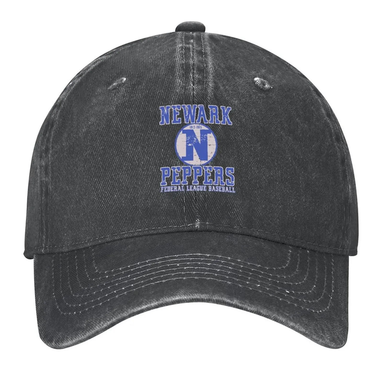 

Newark Peppers (defunct team) Baseball Cap Horse Hat Male hat Hat Man For The Sun sailor cap for men Golf Wear Men Women's