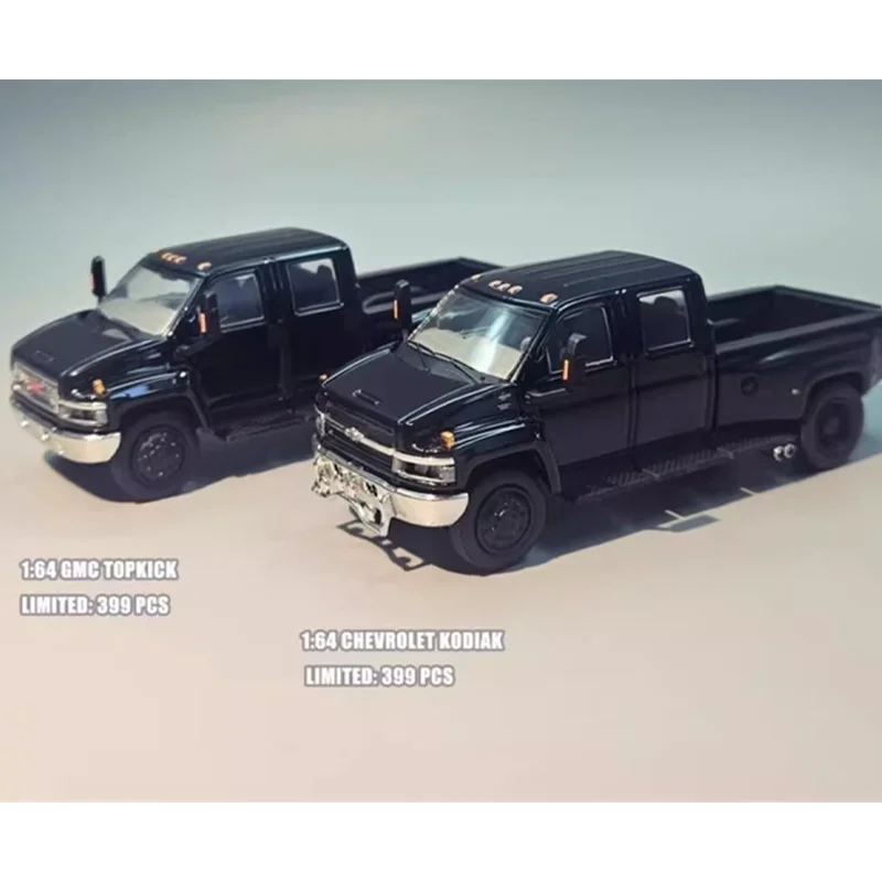 GOC 1/64 Chevrolet Kodiak GMC Topkick Legering Speelgoed Motorvoertuig Diecast Metaal Model Geschenken