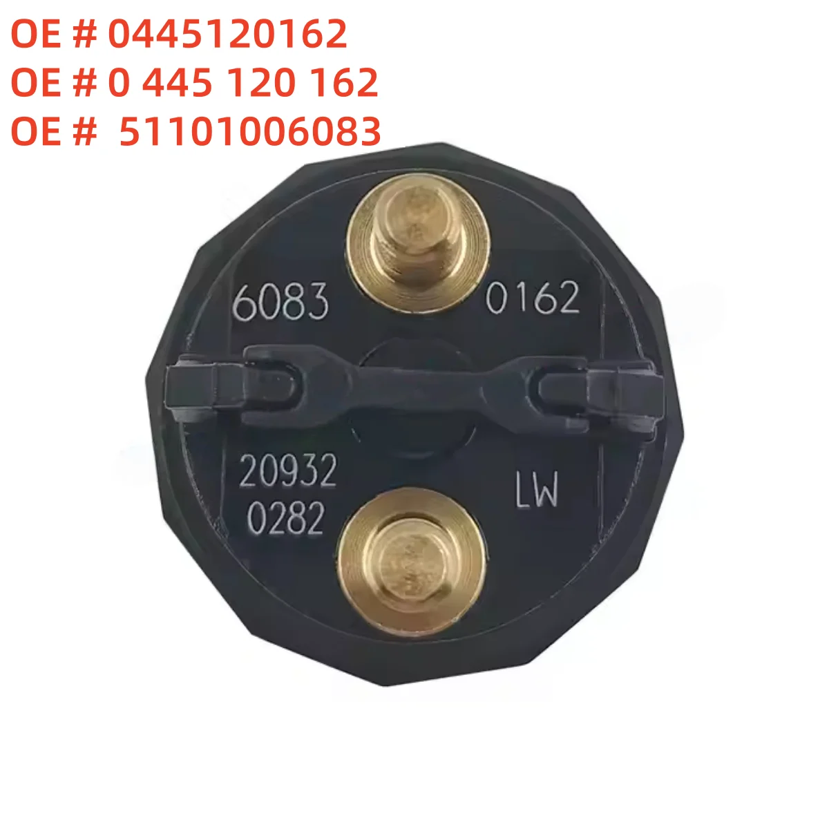 

High Quality 0445120162 0 445 120 162 51101006083 Parts Diesel Fuel Injector for MAN Truck TGM TGL