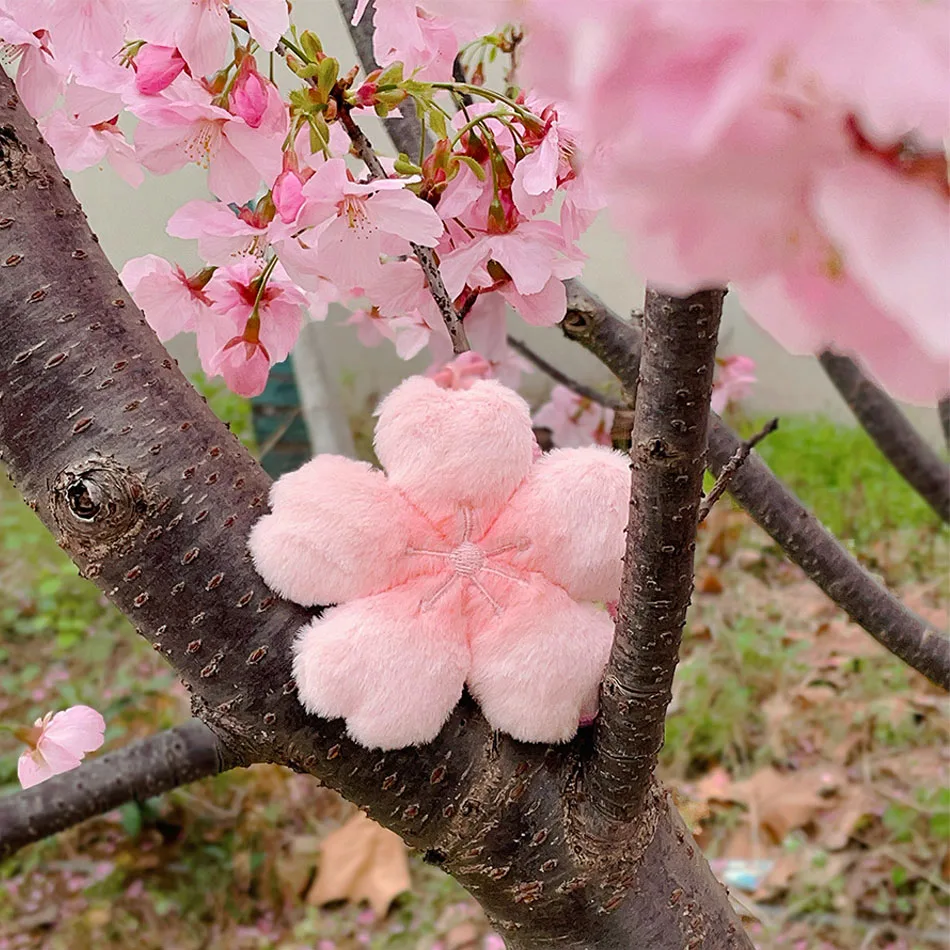 

1/20pcs New Sakura Series Healing Plush Doll Pendant Keychain Cute Girl Gift for Girlfriend Bag Decoration