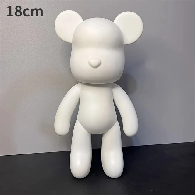 DIY vloeiende beersculptuur handgemaakte Bearbrick pop ornamenten gewelddadige beer graffiti schilderij ouder-kind speelgoed cadeau woondecoratie - afbeelding 1