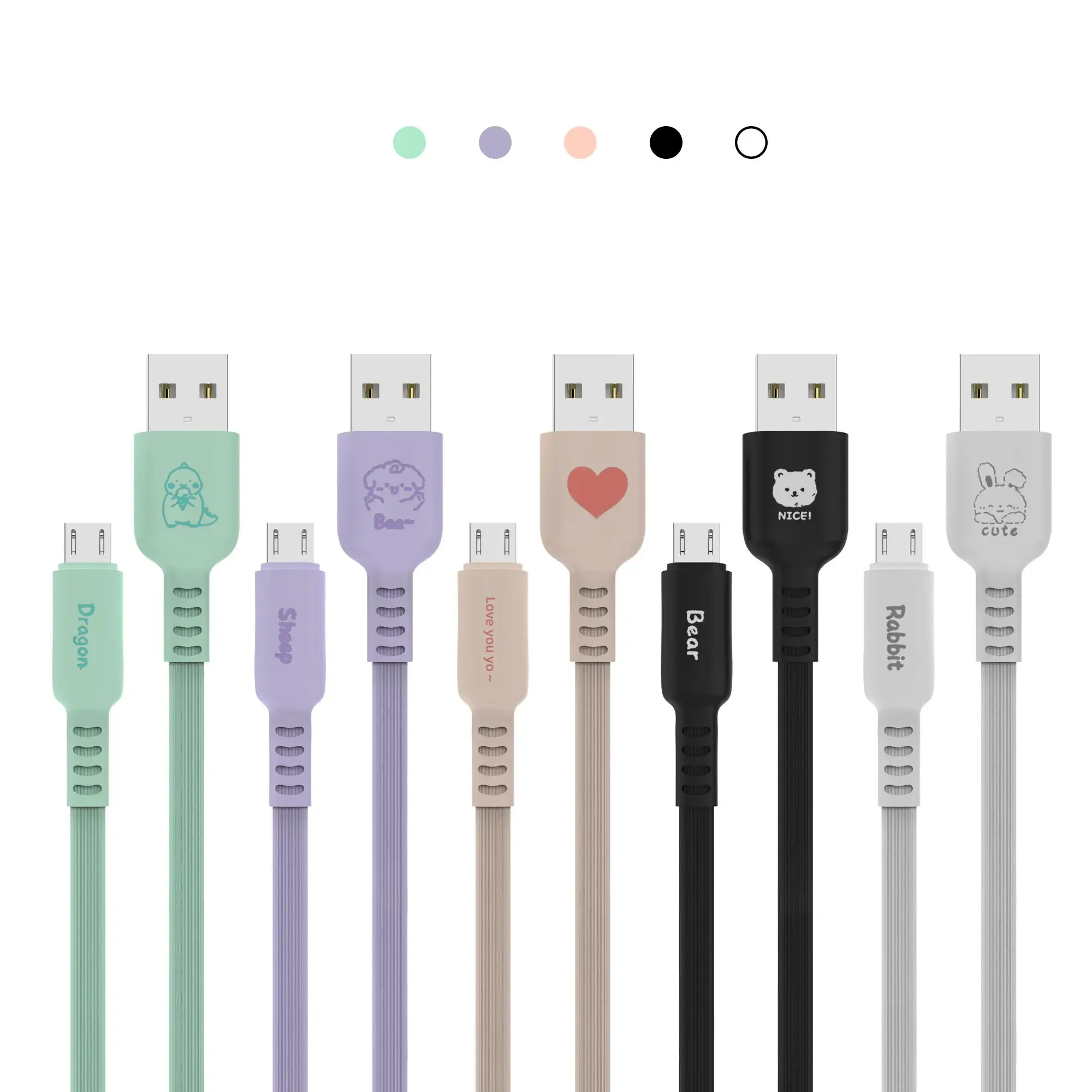 Micro USB Cable 3A Fast Charging Wire Mobile Phone Line USB Adapter Cable Cord For Samsung Xiaomi Andriod Mouse PS4 GamePad Data