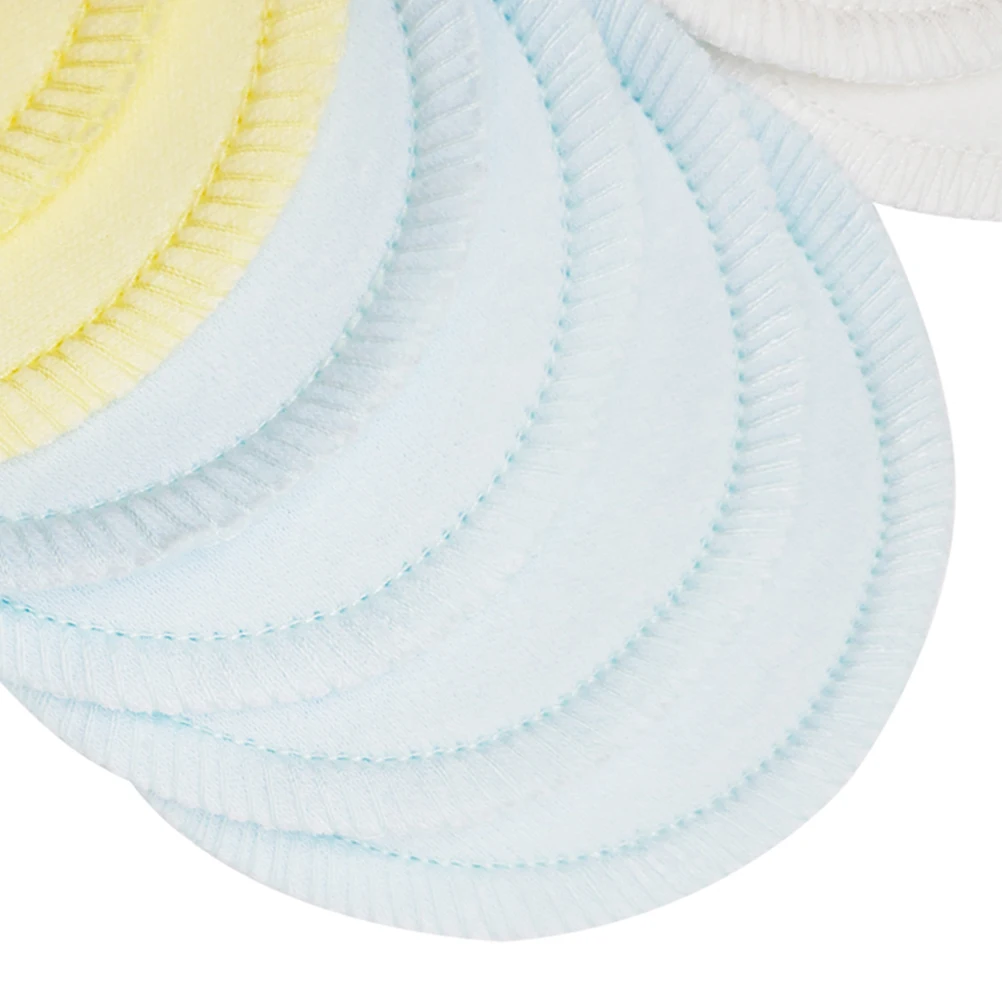 

8pcs Pure Cotton Makeup Remover Pads Reusable Facial Cleansing Wipes For Sensitive Skin Travel Cloth Pads